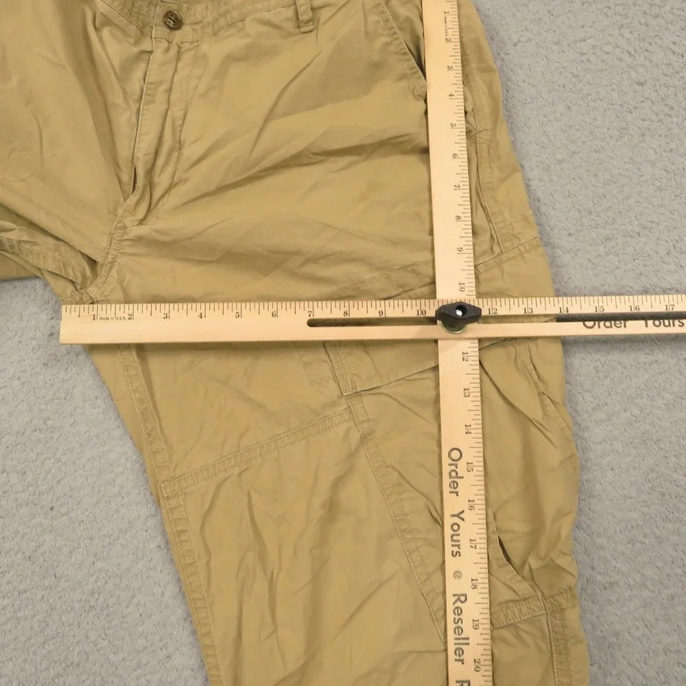 VTG Polo Ralph Lauren Pants Mens 36x32 Lightweight Paratrooper Utility Cargo Tan